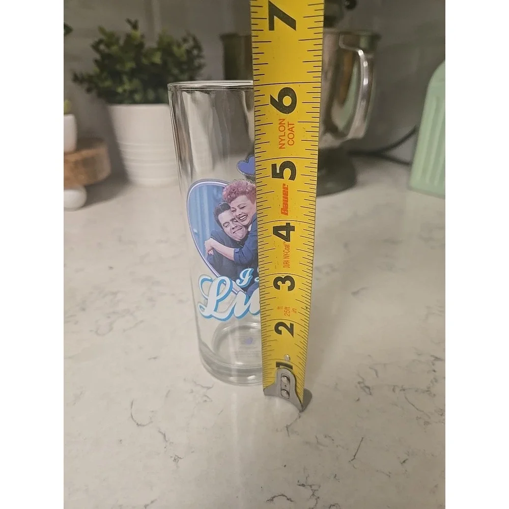 I Love Lucy 10 Oz Drinking Glasses 6